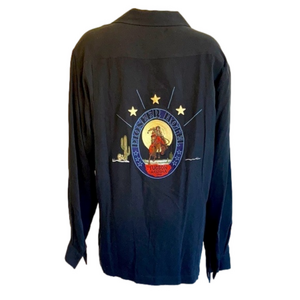 𝅺NAT NAST 100% silk “ Arizona “ shirt . Small.